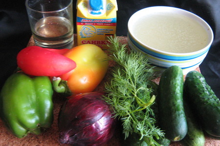 Гватемальский суп из огурцов: шаг 1