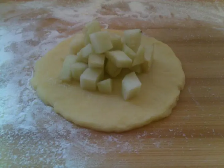 Яблочная самса: шаг 10