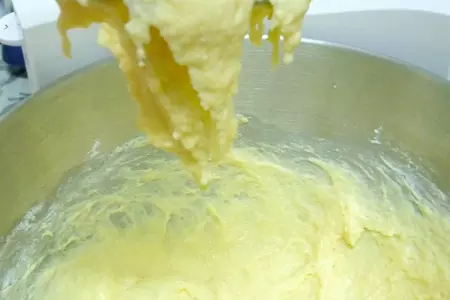 Летний персиковый пирог со штрейзелем и кокосовым соусом: шаг 1