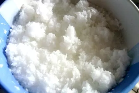 Летний персиковый пирог со штрейзелем и кокосовым соусом: шаг 2