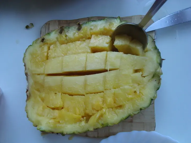 Морской ананас: шаг 3