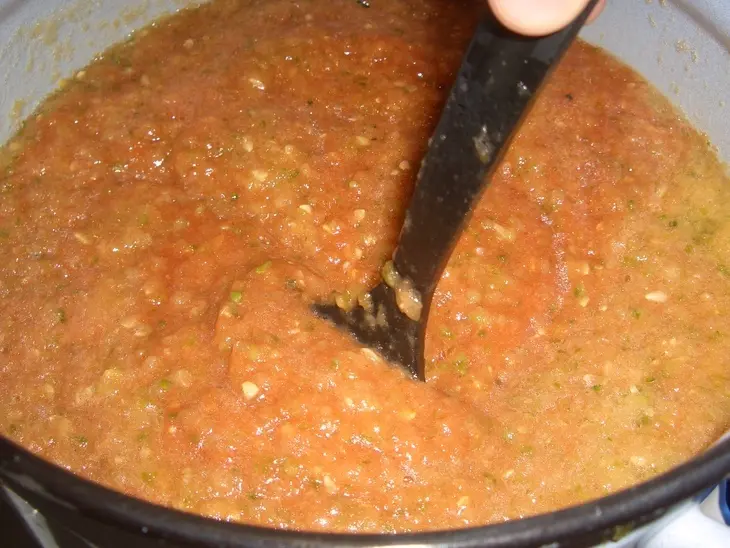 Кабачковая икра с чесноком: шаг 4