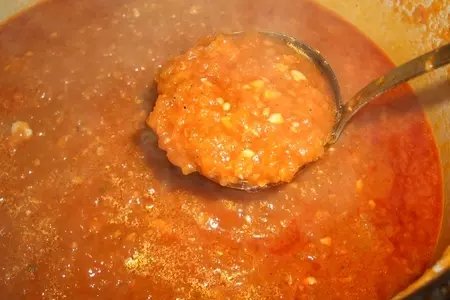 Кабачковая икра с чесноком: шаг 6