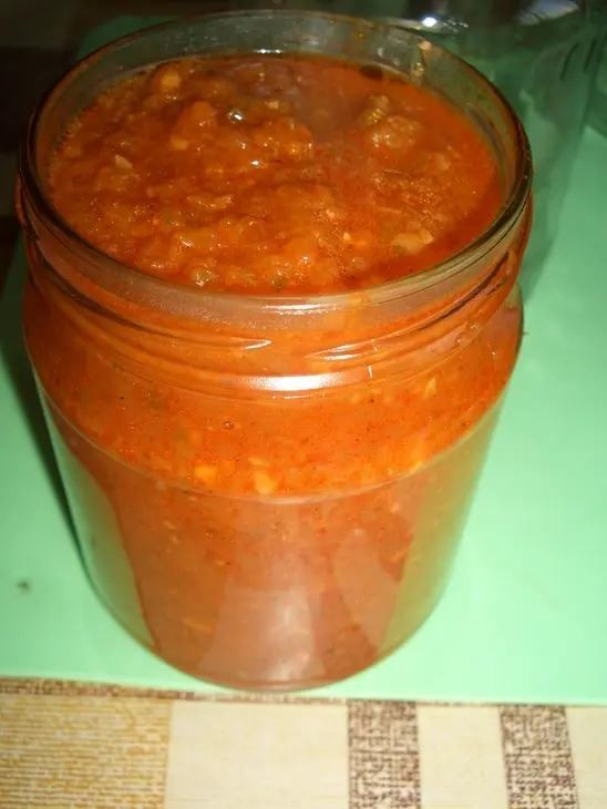 Кабачковая икра с чесноком: шаг 7