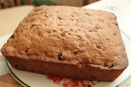 Английский фруктовый кекс с соусом из кумкватов: шаг 1