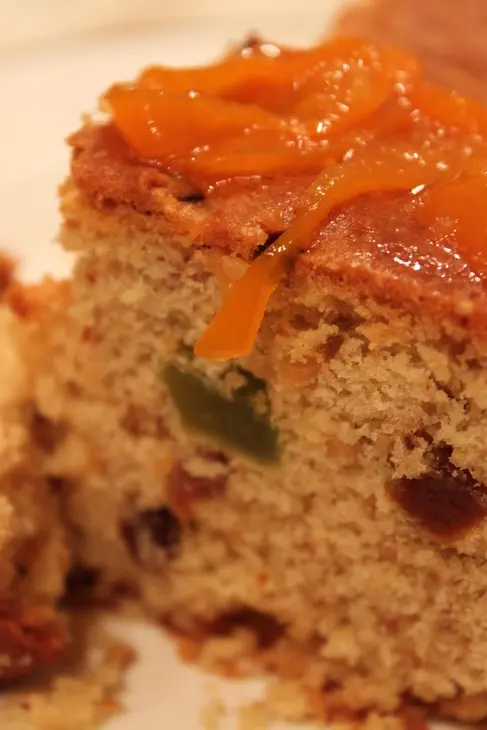 Английский фруктовый кекс с соусом из кумкватов: шаг 6