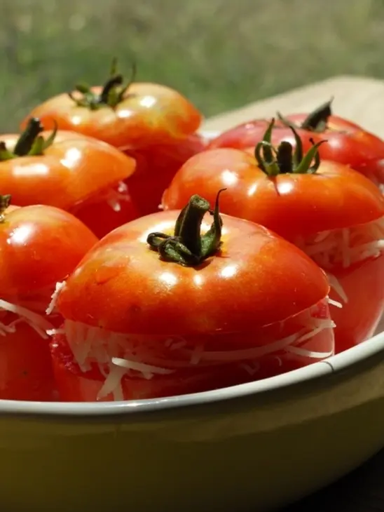Фаршированные помидоры рисом и креветками (дуэль): шаг 5