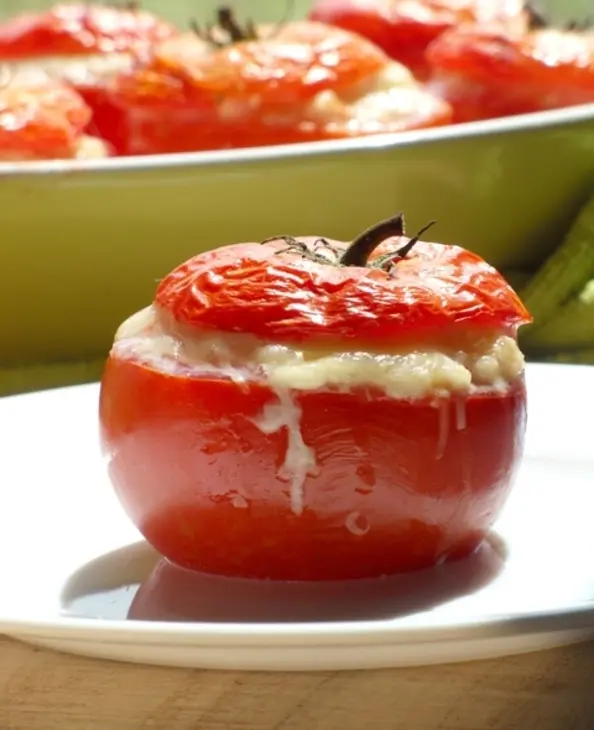 Фаршированные помидоры рисом и креветками (дуэль): шаг 7