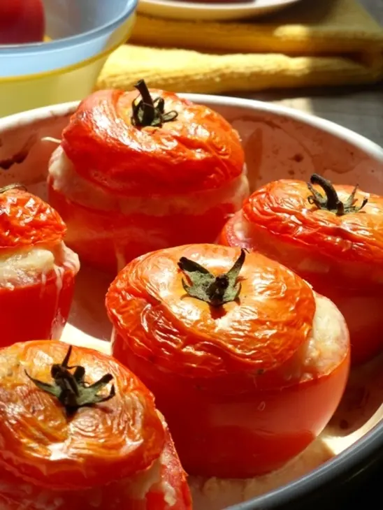Фаршированные помидоры рисом и креветками (дуэль): шаг 8