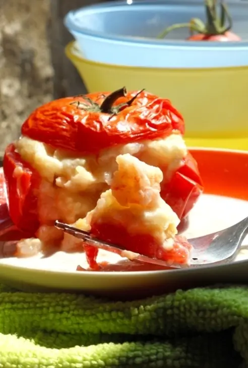 Фаршированные помидоры рисом и креветками (дуэль): шаг 9