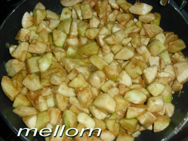 Пирог яблочный sour cream apple pie: шаг 2