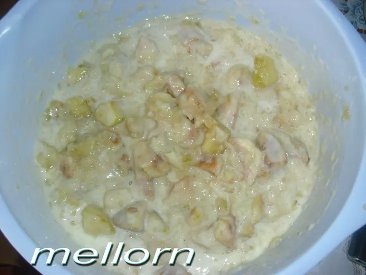 Пирог яблочный sour cream apple pie: шаг 7