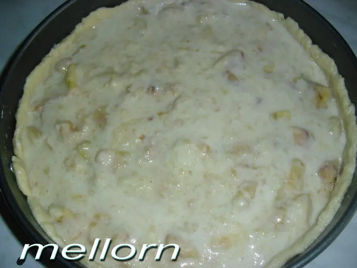 Пирог яблочный sour cream apple pie: шаг 8