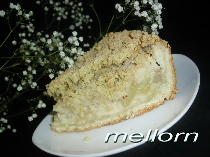 Пирог яблочный sour cream apple pie: шаг 11