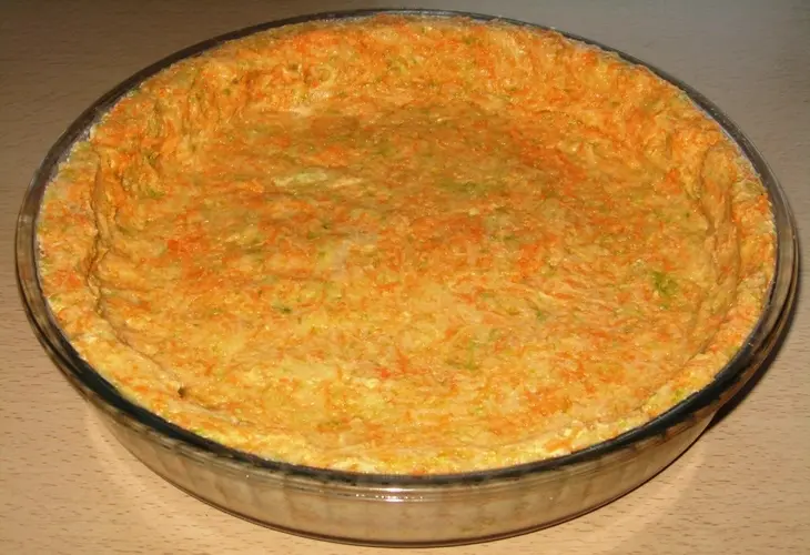 Пирог "овощная корзинка": шаг 3