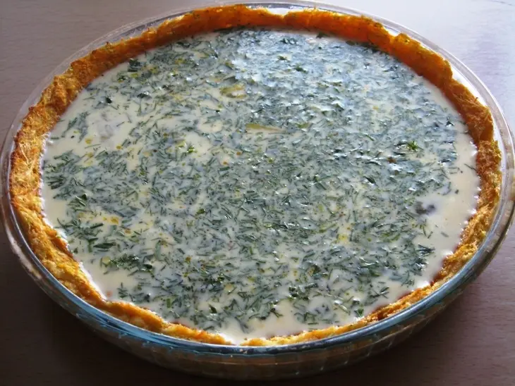 Пирог "овощная корзинка": шаг 7