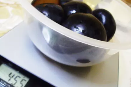 Plum chiffon pie (cливовый шифоновый пирог).: шаг 3