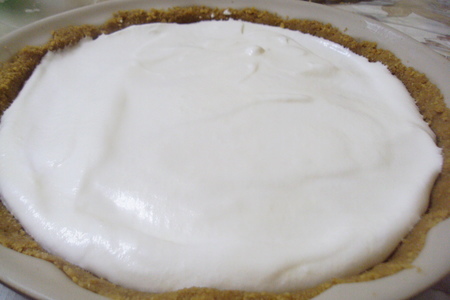 Plum chiffon pie (cливовый шифоновый пирог).: шаг 7