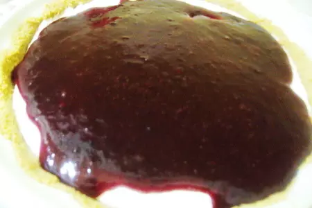 Plum chiffon pie (cливовый шифоновый пирог).: шаг 8