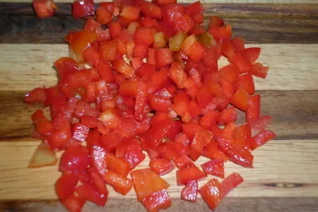 Закусочный  кекс с кабачком, сыром и курицей: шаг 3