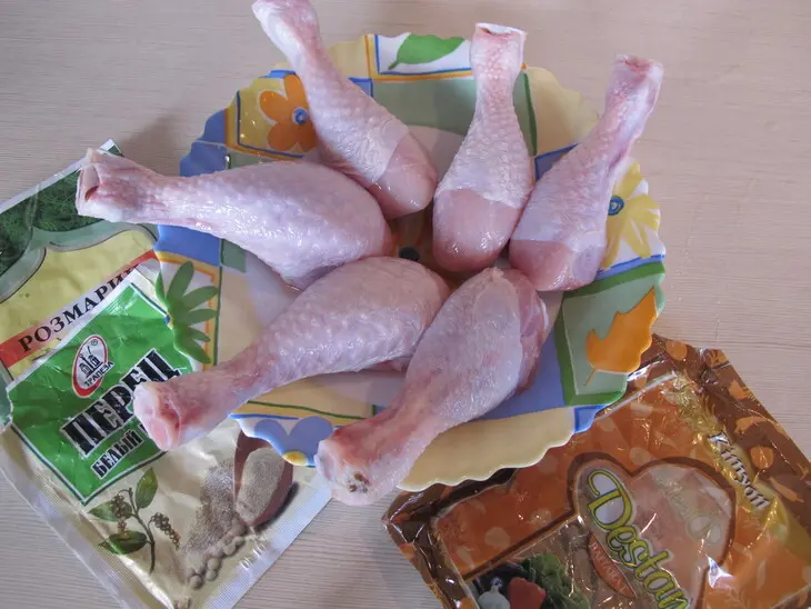 Канкан из куриных ножек.: шаг 1