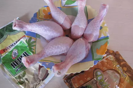 Канкан из куриных ножек.: шаг 1