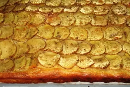 Фокачча с картошкой: шаг 9