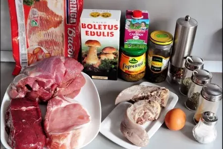 Мясной террин с печёночным паштетом: шаг 9