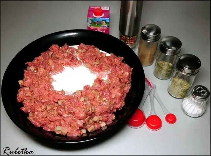 Мясной террин с печёночным паштетом: шаг 13