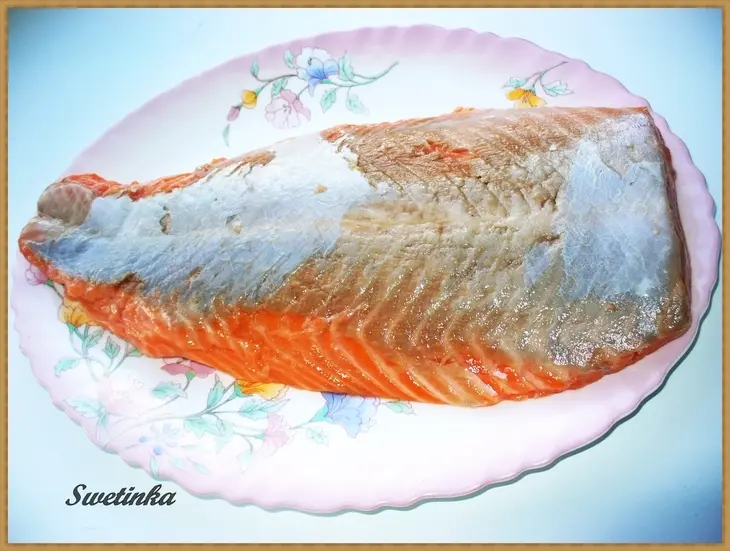 Семга в медово-яблочном соку «королева вкусноты»: шаг 2