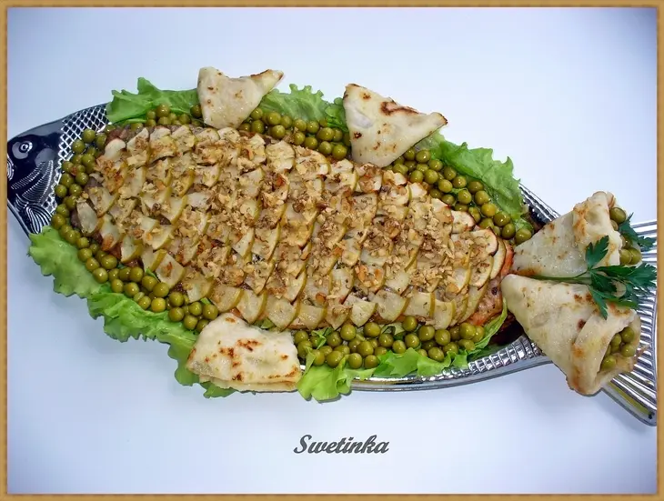 Семга в медово-яблочном соку «королева вкусноты»: шаг 8