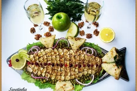 Семга в медово-яблочном соку «королева вкусноты»: шаг 10