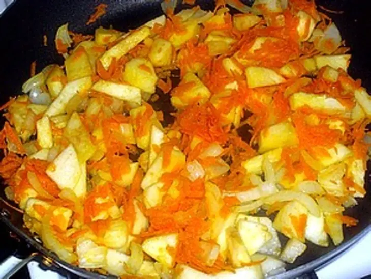 Гороховый суп с гренками: шаг 4