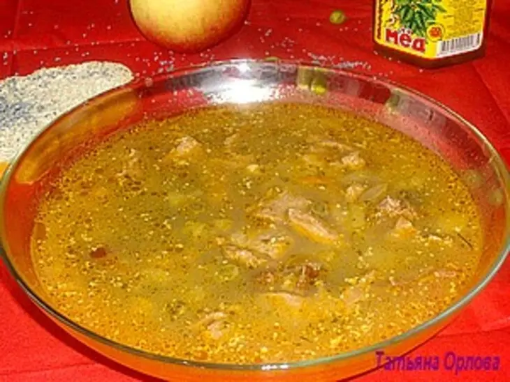 Гороховый суп с гренками: шаг 8
