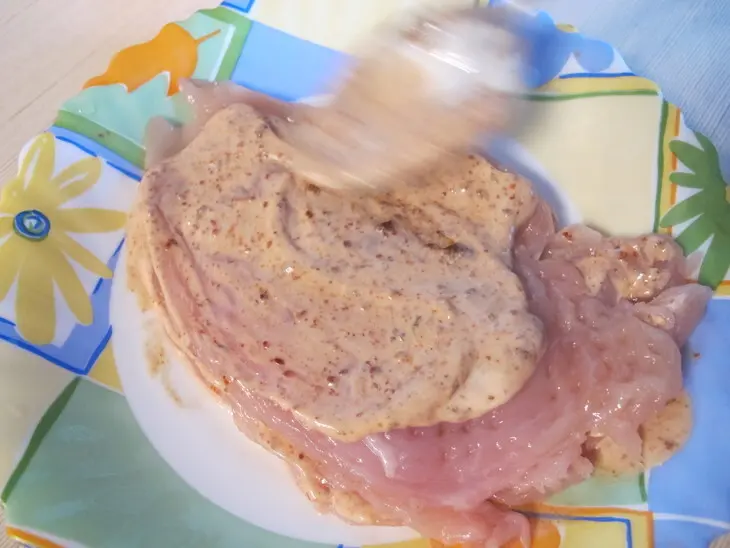 Острая, горячая закуска из курицы, яблок и винограда: шаг 3
