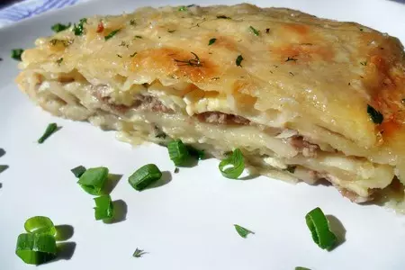 Бурек по сербски(с мясом и сыром): шаг 9