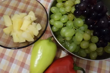 Экзотический салат с курицей для настоящих гурманов! (дуэль): шаг 2