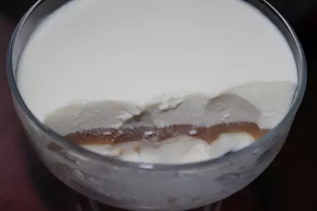 Панна котта с карамельно-суфлейной прослойкой: шаг 13