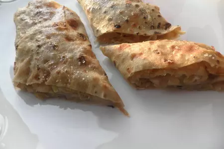 Лаваш с яблоками: шаг 3