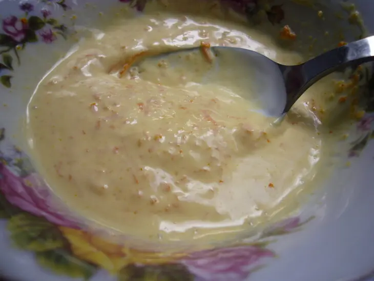 Сливочно - ванильная запеканка с творожным сыром и курагой.: шаг 1