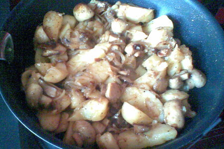 Жареная картошка с грибами: шаг 3