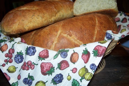 Хлеб творожный с укропом: шаг 7