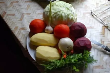 Борщ дачный: шаг 2