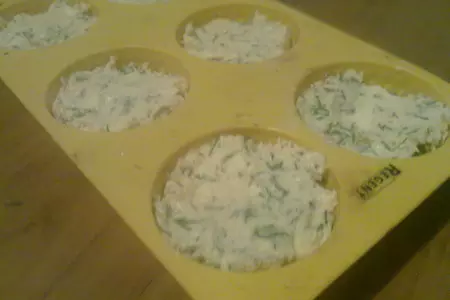 Сырные кексы с укропом и тмином: шаг 5