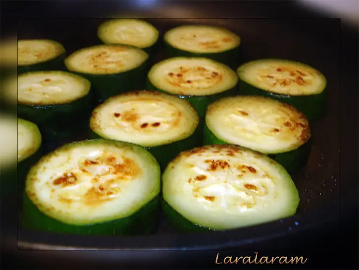 Закуска с кабачками и баклажанами: шаг 3