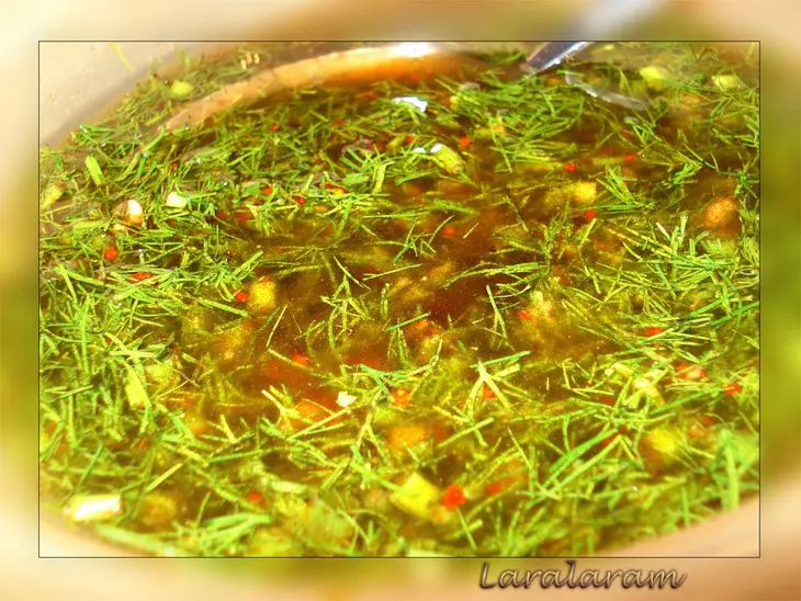 Закуска с кабачками и баклажанами: шаг 8