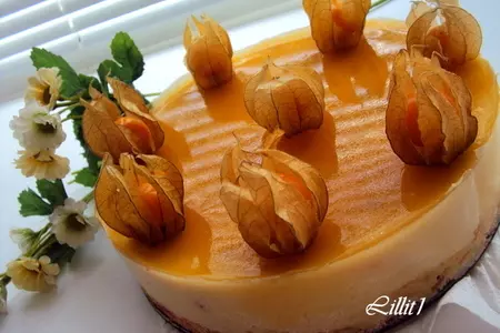 Торт йогуртовый с тропическими фруктами для лианочки: шаг 8