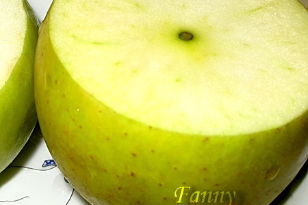Яблоки, фаршированные индейкой с яблочно-медовым соусом: шаг 5