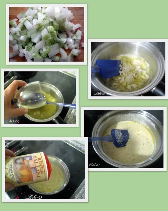 Разноцветные мясные кексы: шаг 9