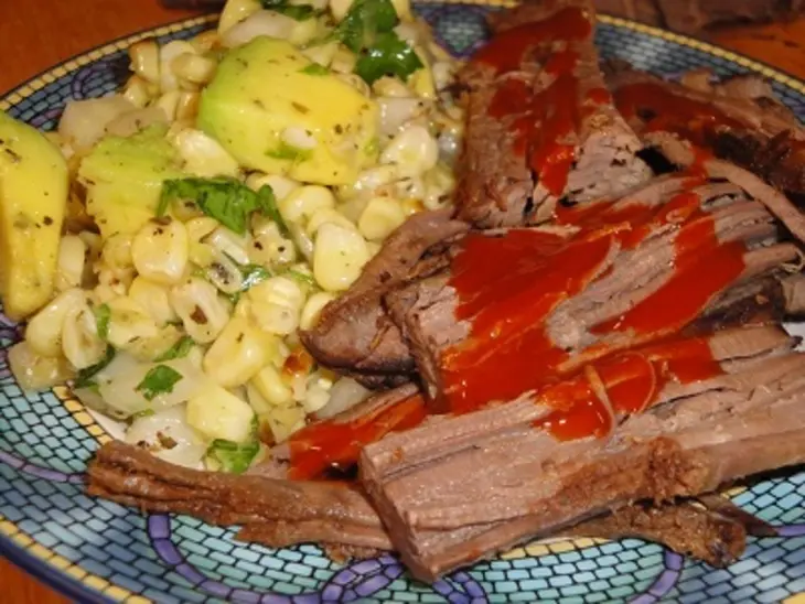 Мясо на гриле с кукурузной сальсой по мексикански: шаг 9